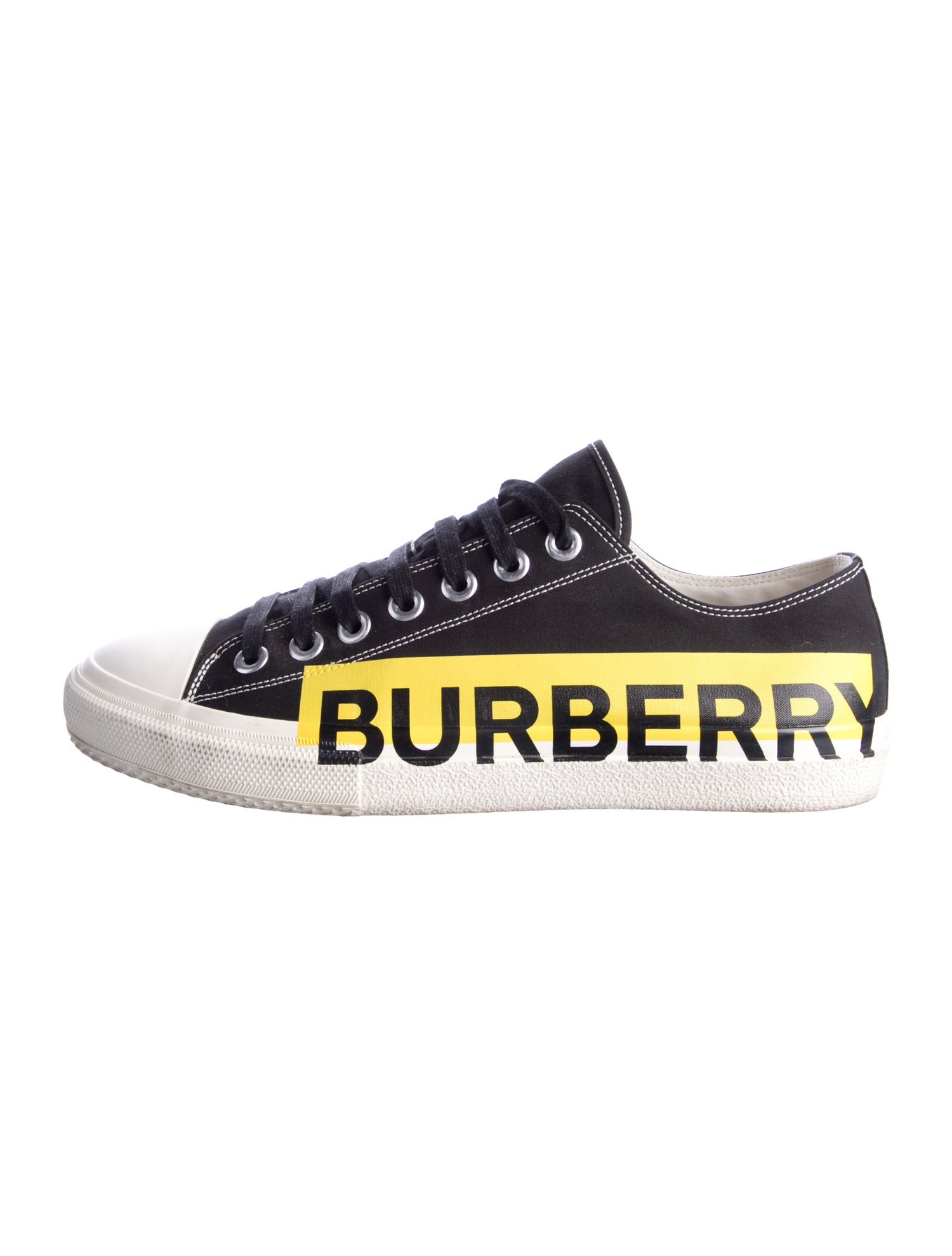Burberry Canvas Graphic Print Sneakers